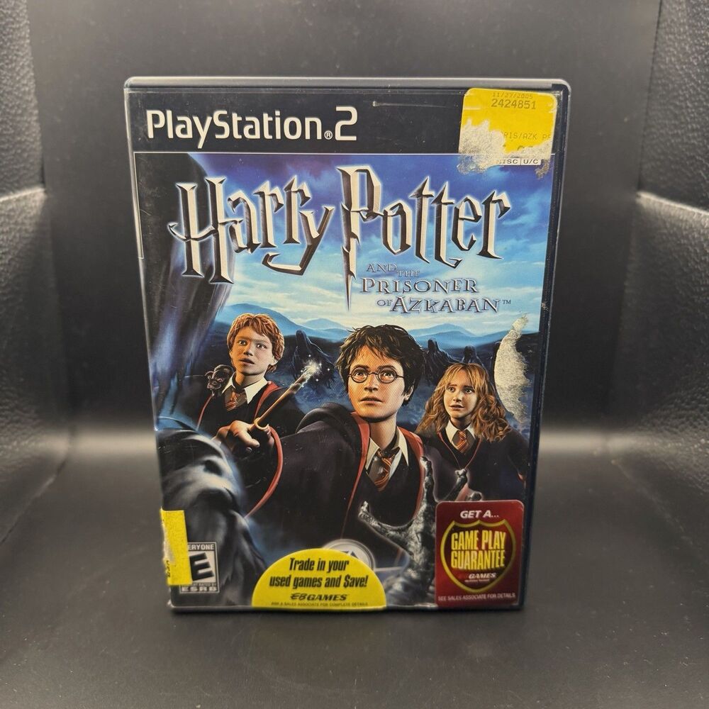 Harry Potter and the Prisoner of Azkaban (Sony PlayStation 2, 2004 PS2) Complete